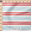 Ruler Scale for Patriotic Stripe (Red Blue) by Julie Storie Designs